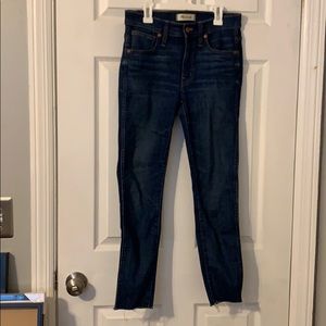 Madewell 9” skinny jeans—petite length!